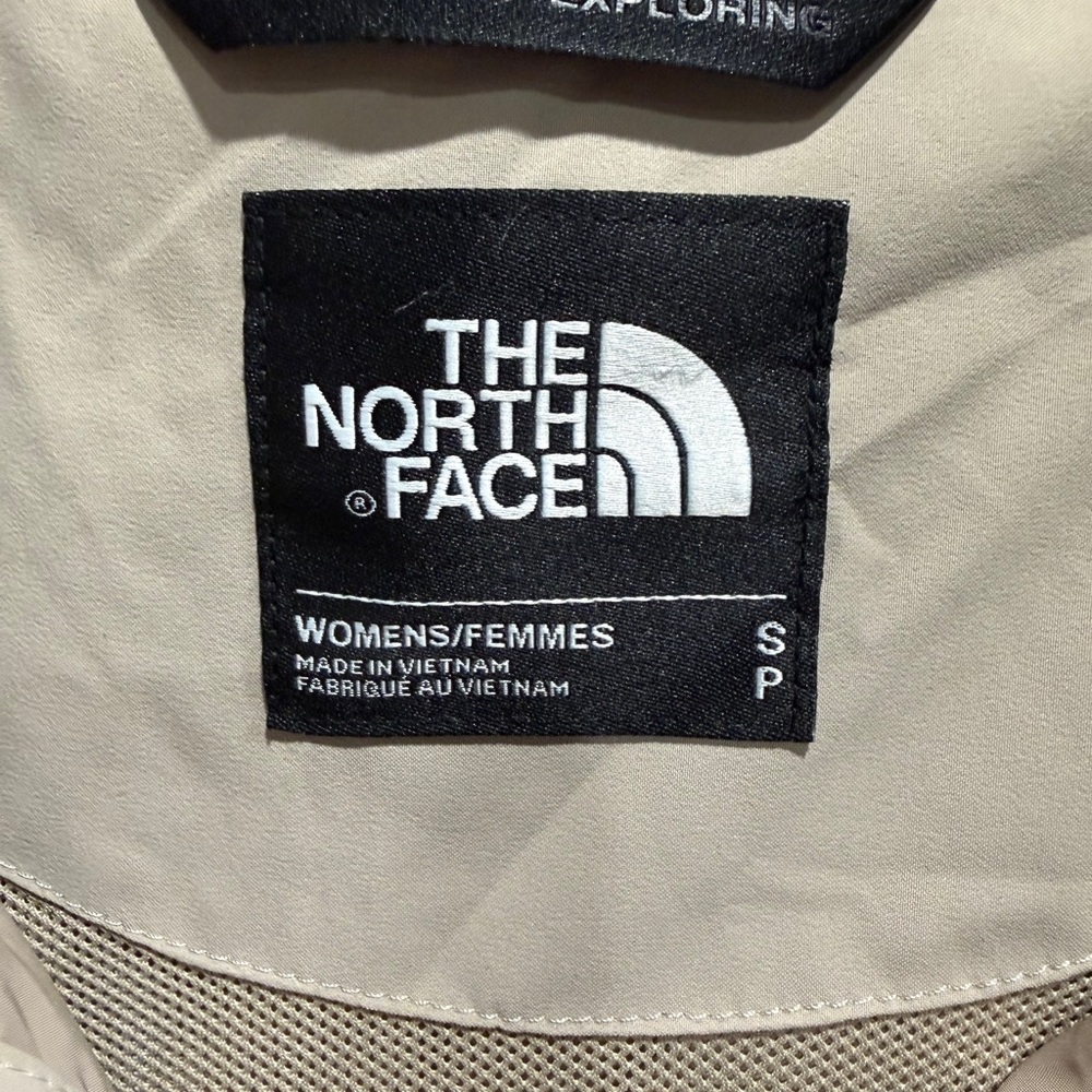 The North Face Women's Taupe Hooded Trench Coat. Hardly worn - Picture 2 of 8